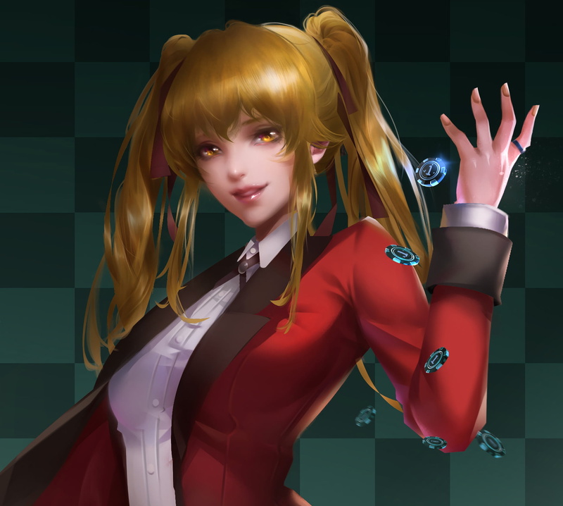 Mary Saotome, Kakegurui, 1080P, Anime