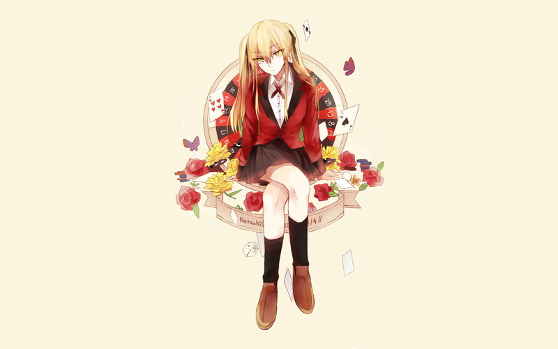 Meari Saotome, 1080P, Anime, Kakegurui
