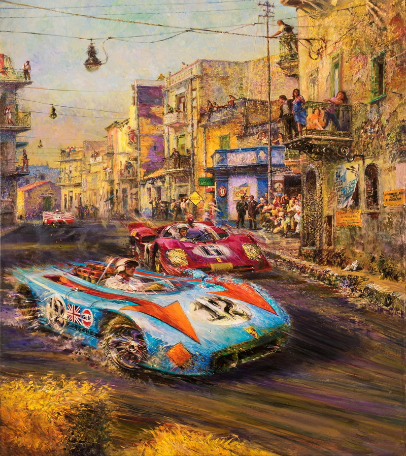 architecture, sport, water, race, art and craft, mural, lifestyles, art, activity, built structure, 1080P, nature, human, racing, motion, ride, outdoors