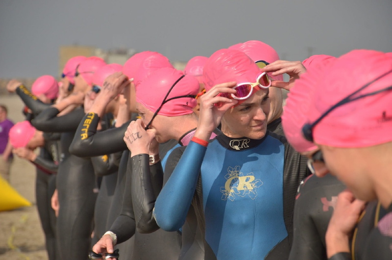 triathlon, young women, togetherness, activity, thrill, marathon, sunglasses, 1080P, crowd, people, watching, women, adult, young men, race, sport, men