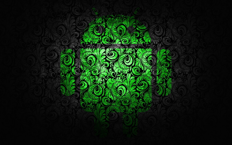 design, Android (operating system), ornate, backgrounds, studio shot, black color, textured, shape, indoors, abstract, green color, technology, close-up
