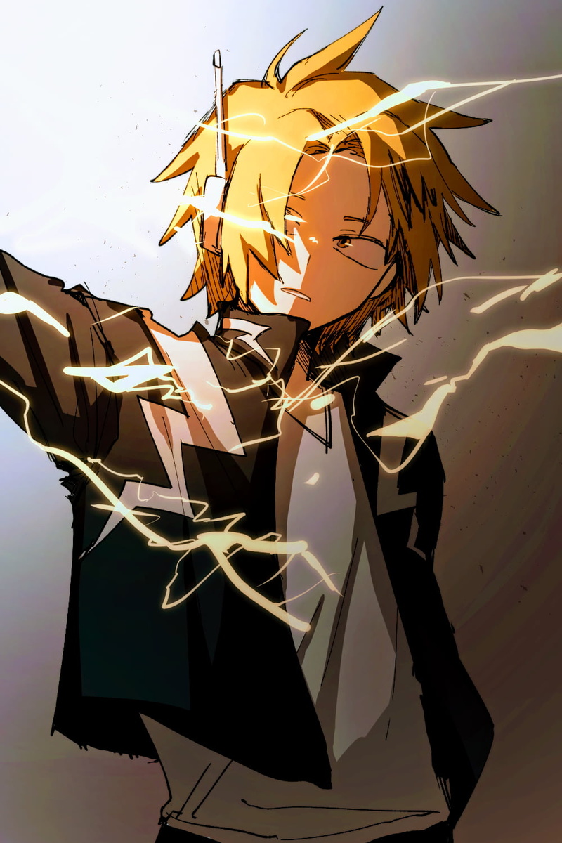 Boku no Hero Academia, 720P, anime boys, anime, vertical, Kaminari Denki