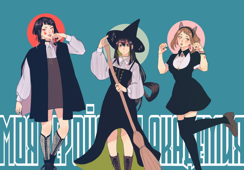 Tsuyu Asui, Girl, Ochaco Uraraka, My Hero Academia, Anime, Kyouka Jirou, 2K