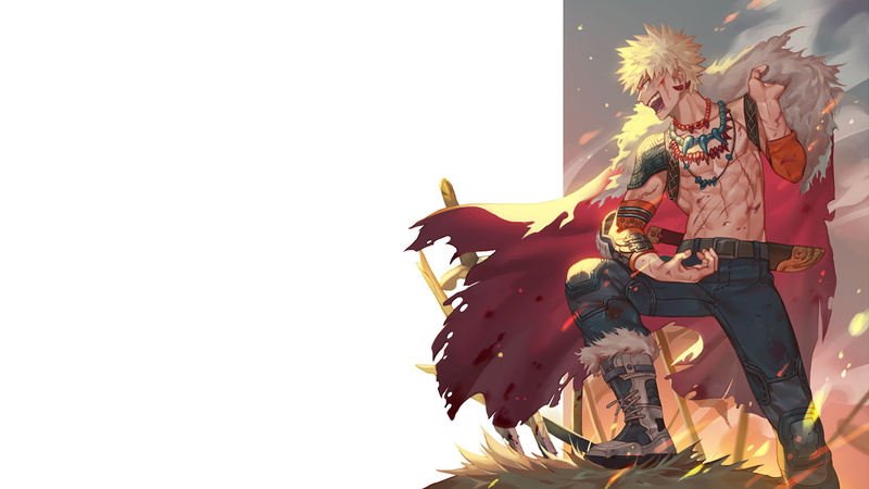 Katsuki Bakugou, Anime, 1080P, My Hero Academia