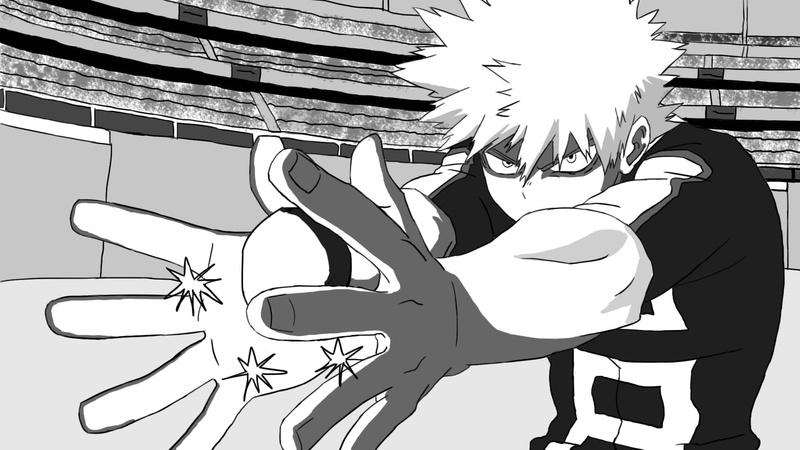 Anime, Katsuki Bakugou, My Hero Academia, 1080P