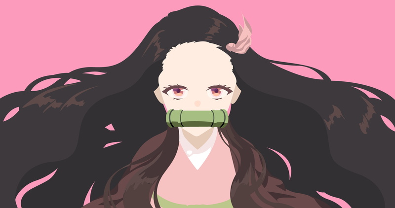 4K, Nezuko Kamado, Demon Slayer: Kimetsu no Yaiba, Anime