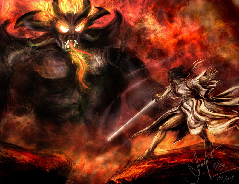 demon, 480P, fantasy art, fantasy girl