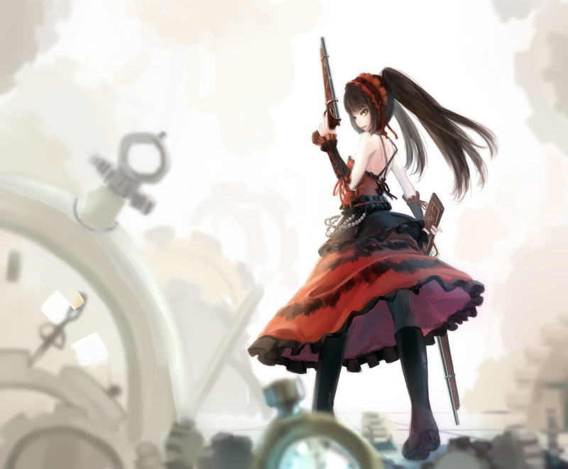 Date A Live, heterochromia, Tokisaki Kurumi, 1080P
