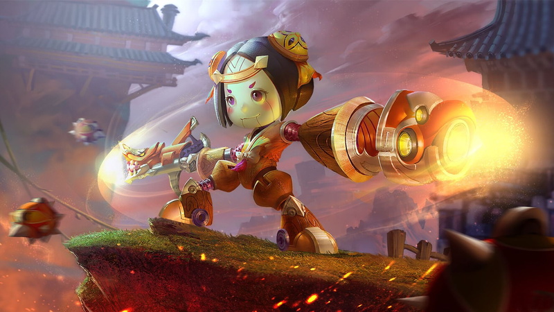 consecutive, shooter, crazy, hero, will, king, damage, take, cause, attack, fire, hd, 1080P, machine, vii, fifth, luban, gun, high, physical