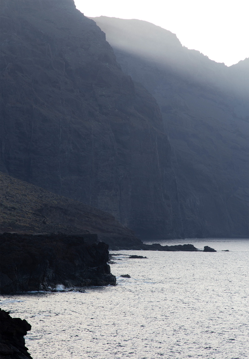 day, water, 2K, land, mountain range, rock formation, formation, buenavista del norte, morning, rock, scenics - nature, outdoors, solid, sea, punta de teno