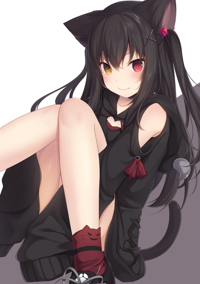 anime girls, Amashiro Natsuki, cat girl, anime, 720P, cat ears