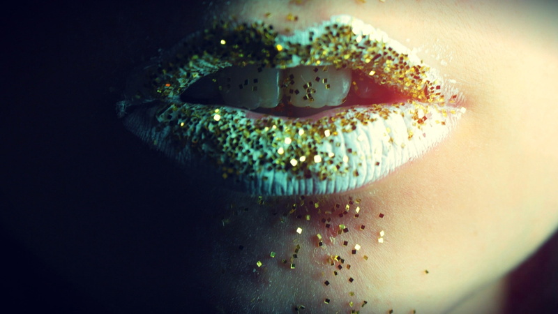 2K, girl, teeth, gloss, lips