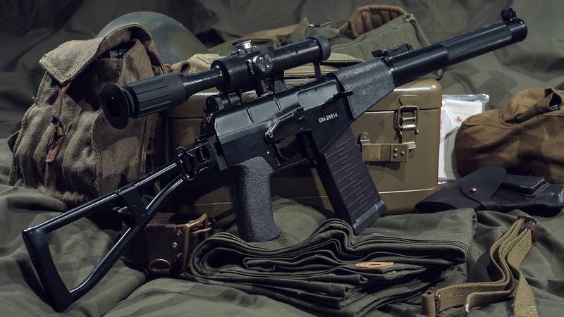 machine, weapons, The as " Val", assaul rifle, AS «Val», weapon, 1080P