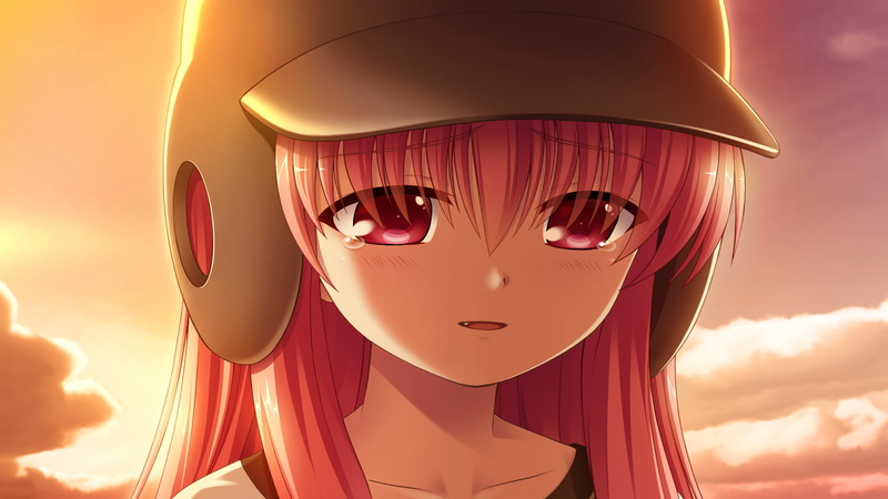 looking at camera, 1080P, people, human representation, Anime, yui, fashion, representation, sky, sad expression, sunset, disguise, glasses, mask, sunlight
