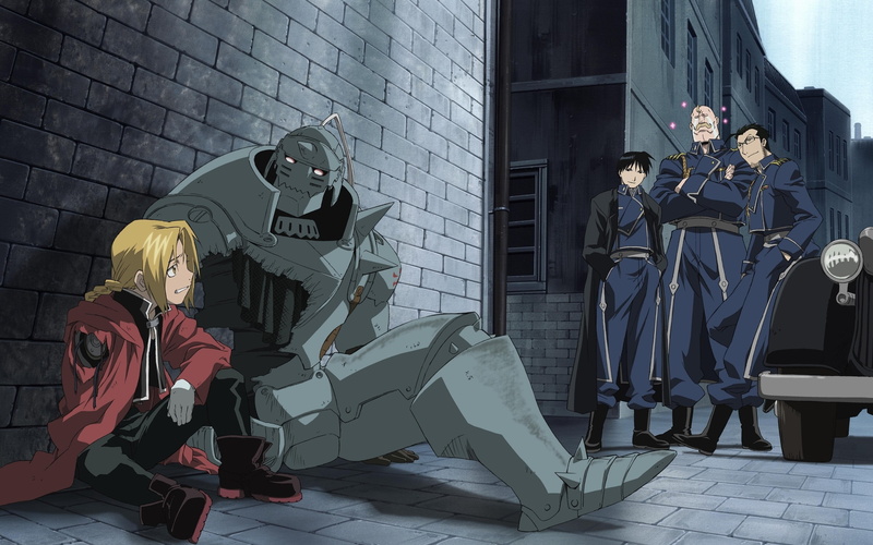 mustang, Fullmetal Alchemist, hd, elric, 2K, alex, roy, maes, edward, fullmetal, uniforms, louis, anime, alchemist, full, metal, art, hughes, alphonse