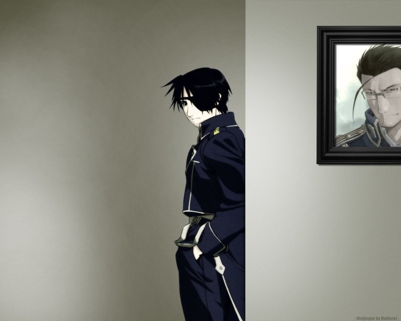 Maes Hughes, FullMetal Alchemist, 720P, Roy Mustang
