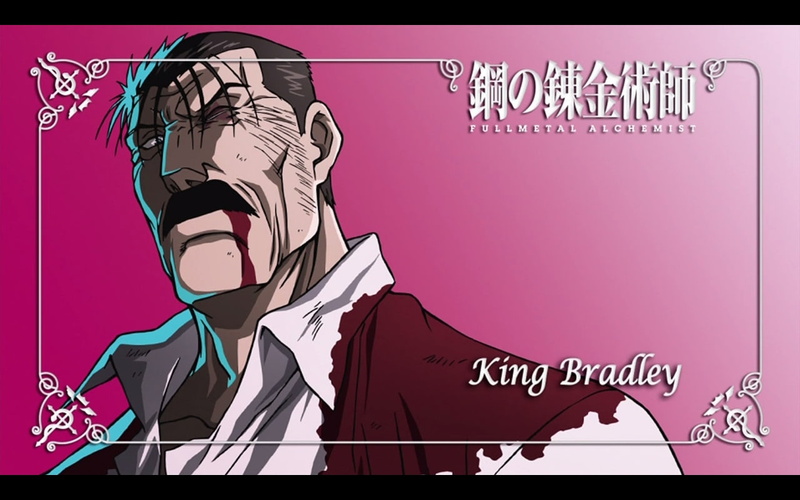 anime, bradley, 720P, Fullmetal Alchemist, art, hd, metal, king, alchemist, fullmetal, full, King Bradley