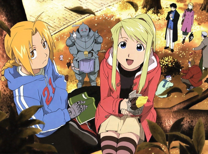 Edward Elric, 720P, Roy Mustang, FullMetal Alchemist, Winry Rockbell, Alphonse Elric, Riza Hawkeye