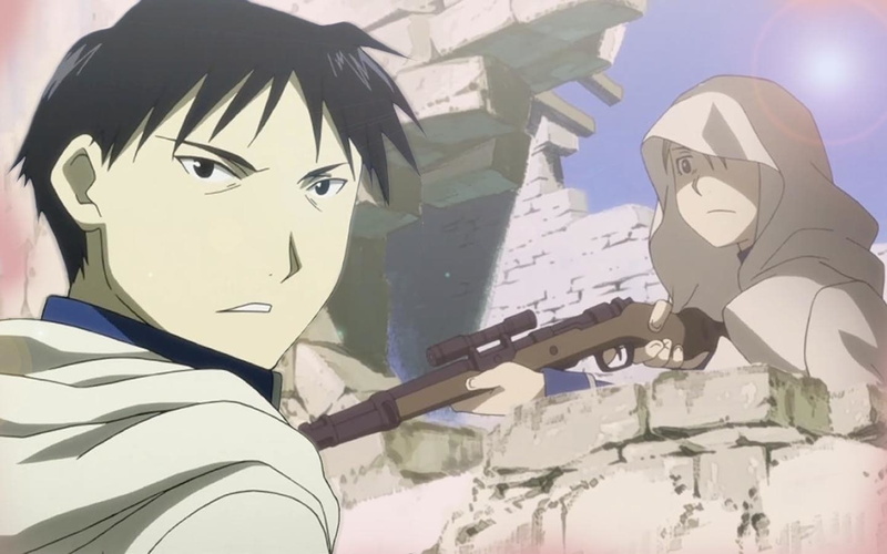 720P, Riza Hawkeye, Roy Mustang, FullMetal Alchemist