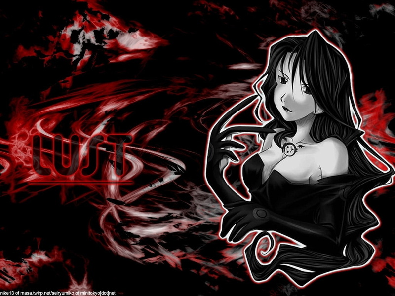 fma, metal, fullmetal, hd, 480P, anime, alchemist, full, x, lust, Fullmetal Alchemist, Lust (FMA), art