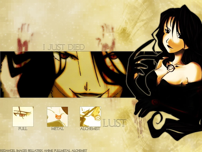 480P, art, anime, metal, FMA, Sin, full, alchemist, Lust, woman, hd