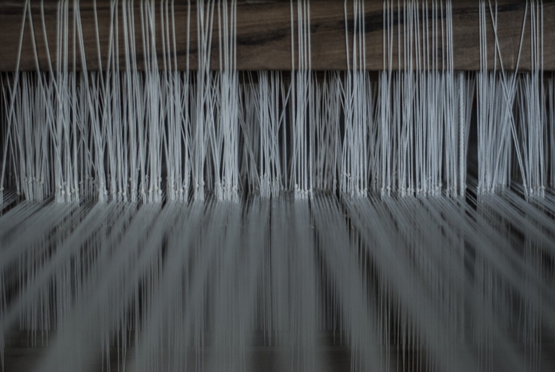line, technology, metal, motion, abstract, still life, factory, close-up, Weaving, pattern, Tissue, textured, Craftsman, 2K, backgrounds, sewing, indoors