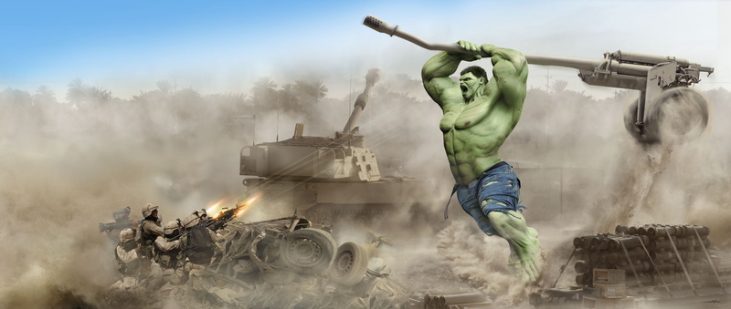 Damir Martin, HULK, tank, gun, military, grenade launcher, 2K