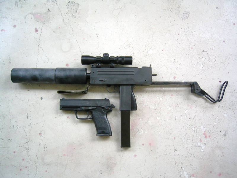 assault, weapon, machine, military, 720P, gun, police, pistol, uzi
