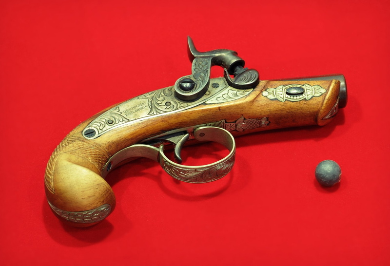 Deringer, Weapons, Military, Pistol, 1080P, Gun, Weapon