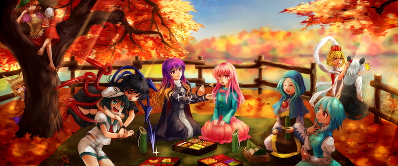 Shou Toramaru, Touhou, Ran Yakumo, Ichirin Kumoi, Kogasa Tatara, Anime, Nazrin (Touhou), 1080P, Hata no Kokoro, Minamitsu Murasa, Byakuren Hijiri, Nue