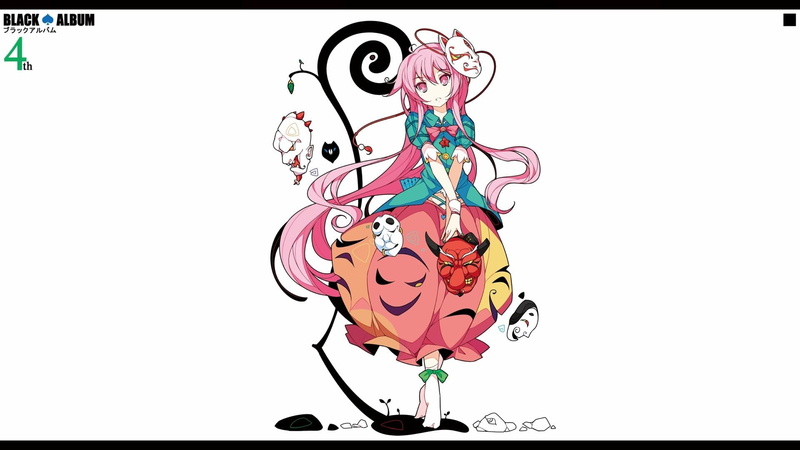 Anime, Touhou, 1080P, Hata no Kokoro
