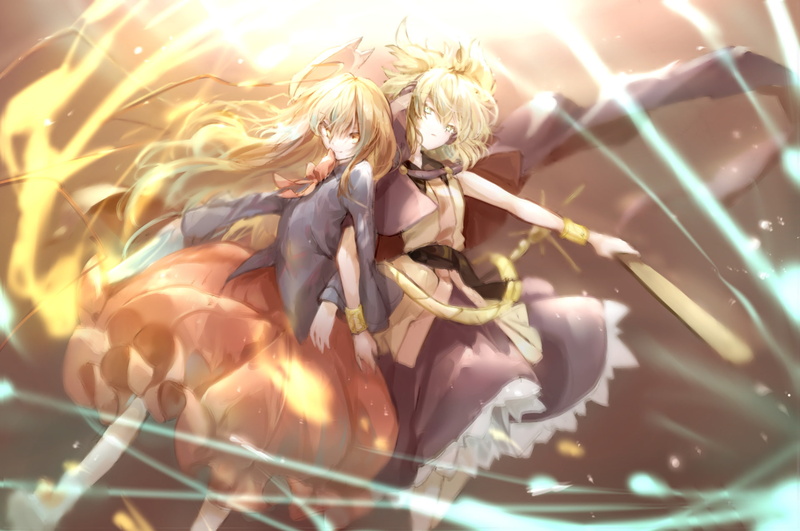 Hata no Kokoro, Touhou, Anime, 1080P, Toyosatomimi no Miko