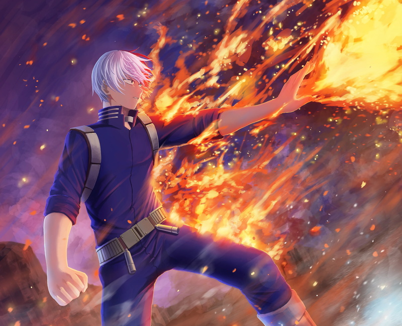 Anime, My Hero Academia, Shoto Todoroki, 1080P