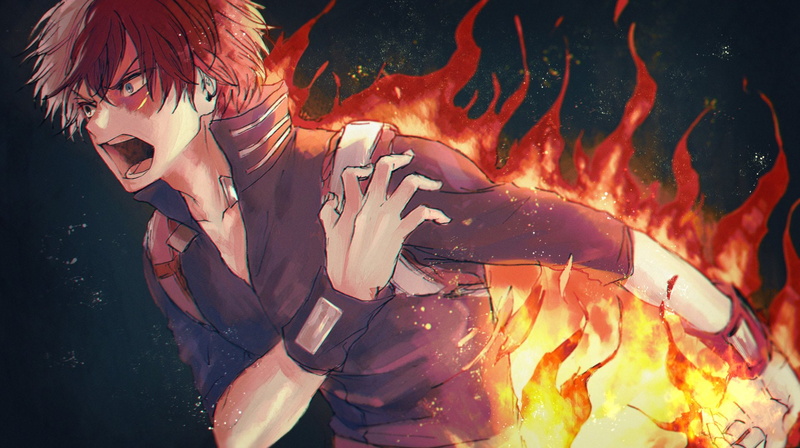 Shoto Todoroki, My Hero Academia, Anime, 1080P