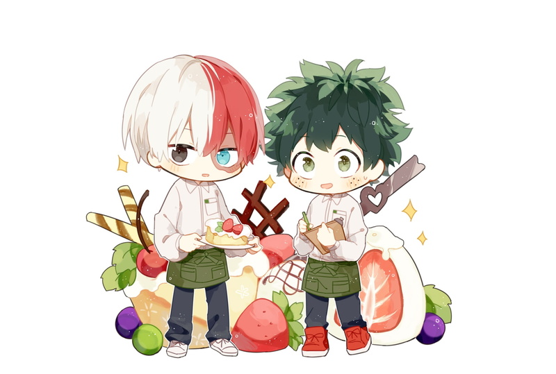 Katsuki Bakugou, Izuku Midoriya, My Hero Academia, Anime, Shouto Todoroki, 1080P