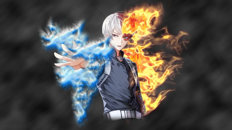 My Hero Academia, 1080P, Anime, Shouto Todoroki