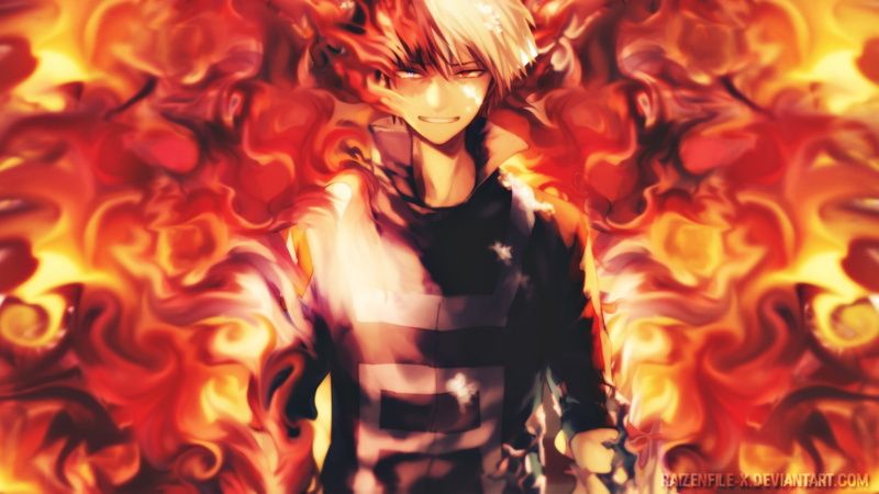 Shouto Todoroki, My Hero Academia, Anime, 1080P