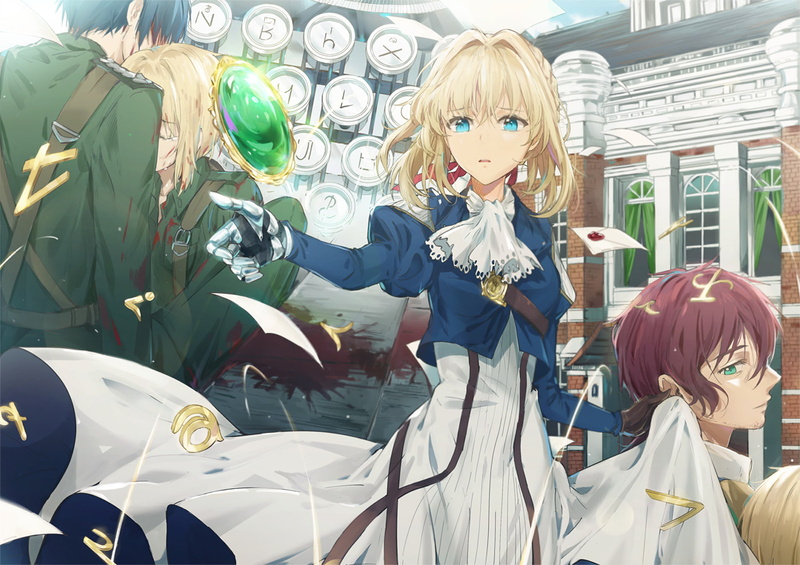 Anime, Gilbert Bougainvillea, Violet Evergarden (Character), Claudia Hodgins, Violet Evergarden, 1080P