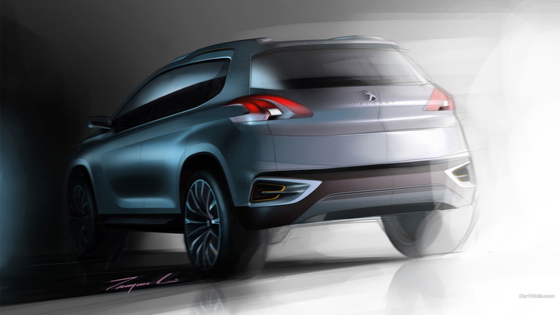 1080P, car, Peugeot Urban Crossover