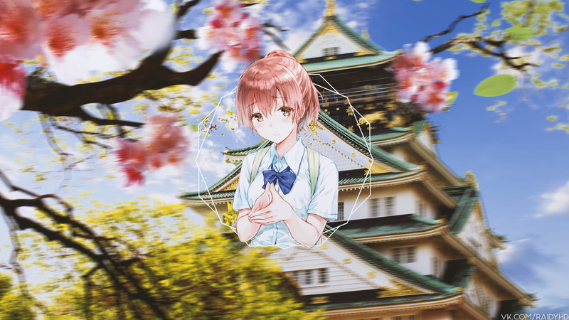 Koe no Katachi., picture-in-picture, Nishimiya Shouko, 4K, anime girls, anime