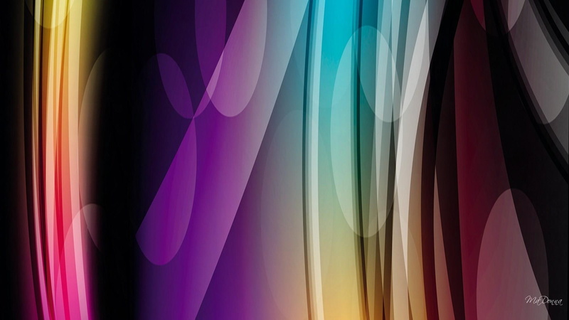 firefox persona, abstract, smoke, 3d and abstract, 1080P, smartphone, colors, curves, rainbow