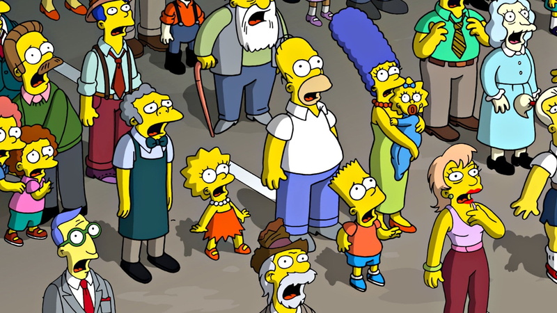 maggie, bart, The Simpsons, flanders, concepts, 1080P, homer, marge, art, aircraft, simpsons, ned, simpson, lisa, Homer Simpson, hd, moe