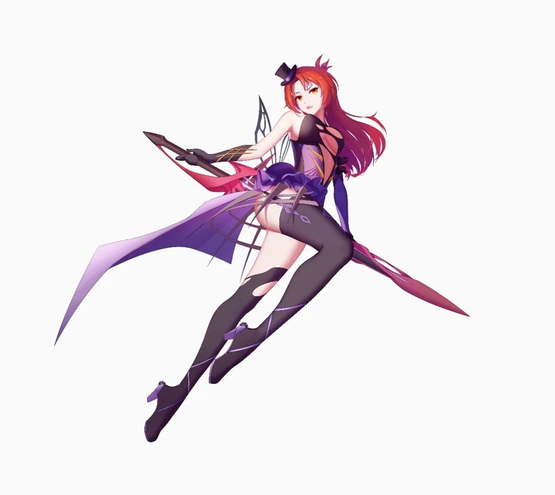 simple background, long hair, legs, anime, Honkai Impact 3rd, 720P, Honkai Impact, white background, anime girls, stockings