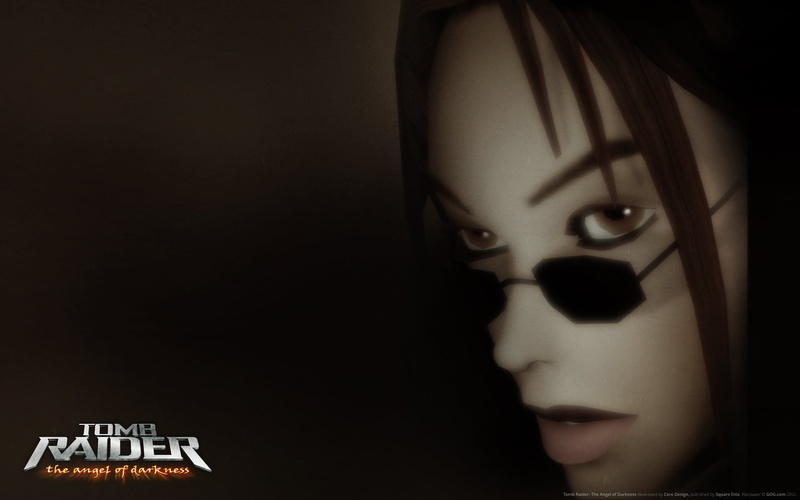 representation, black background, Lara Croft, 1080P, human face, female likeness, retail display, headshot, mannequin, Tomb Raider VI: The Angel of Darkness
