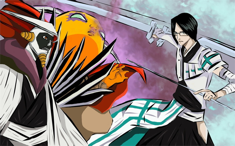 Mayuri Kurotsuchi, Bleach, 720P, Uryu Ishida