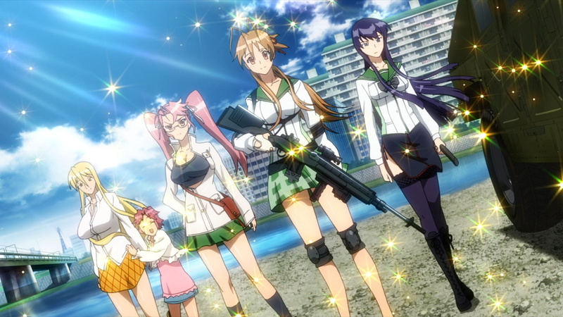 Miyamoto Rei, Marikawa Shizuka, 1080P, Manga, Takagi Saya, Busujima Saeko, Highschool Of The Dead