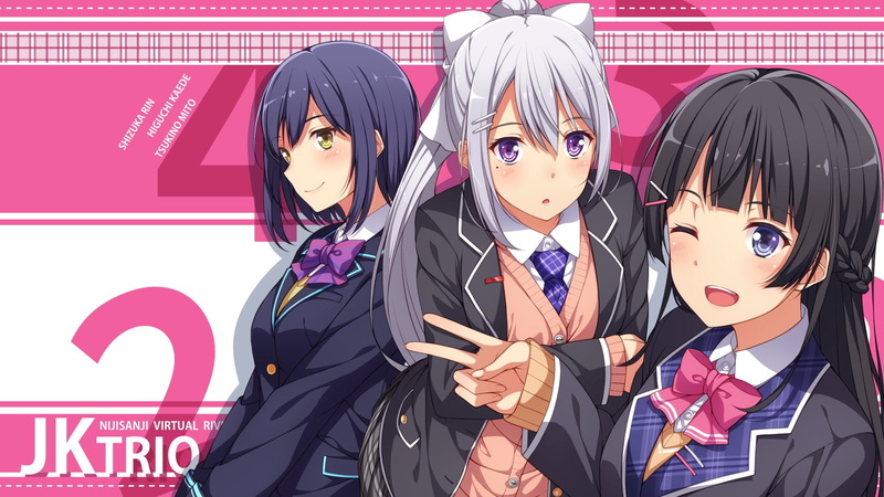 Tsukino Mito, Virtual Youtuber, Anime, Rin Shizuka, 1080P, Higuchi Kaede