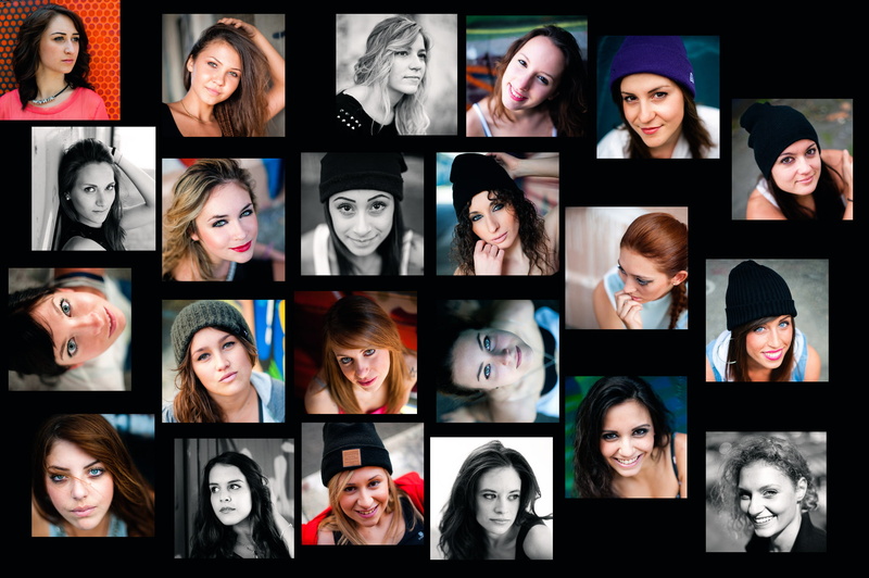 emotions, girls are different, how many good girls, 1080P, collage