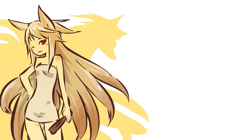 nature, representation, yellow, mammal, white background, sky, female, Pokemon, leaf, Anime, close-up, art and craft, 2K, Artistic, character, Ninetales