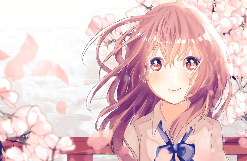 anime, Koe no Katachi., anime girls, 1080P, Nishimiya Shōko